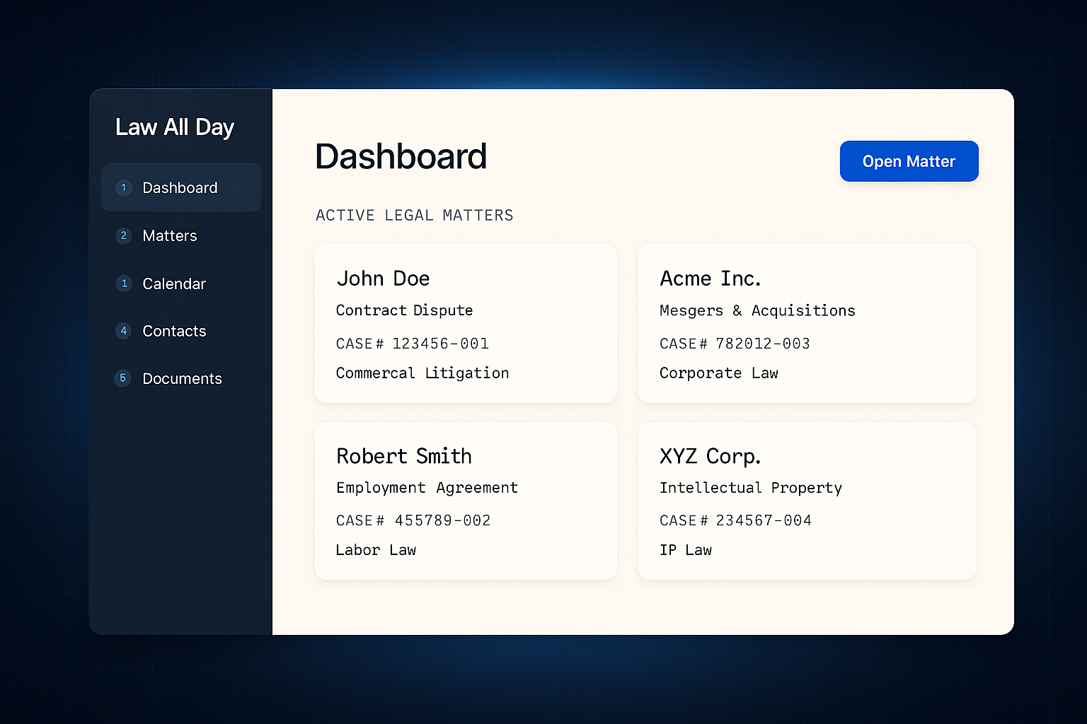 Command Deck — light